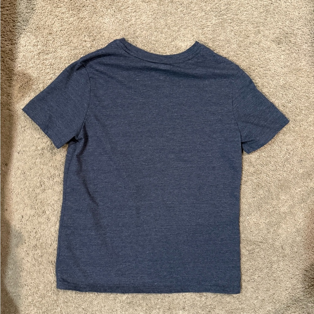 🌼5/$10🌼Cat & Jack Navy Astronaut Tee and Orange Shorts Set size 10/12 - Picture 4 of 5